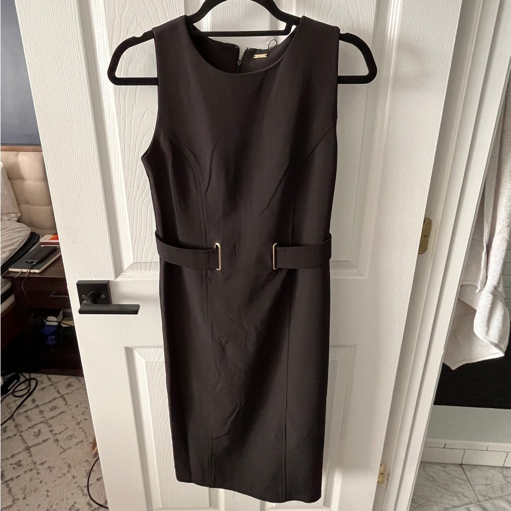 Tahari black dress size 2 / NWT